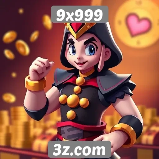 Características principais do site de jogos 9x999